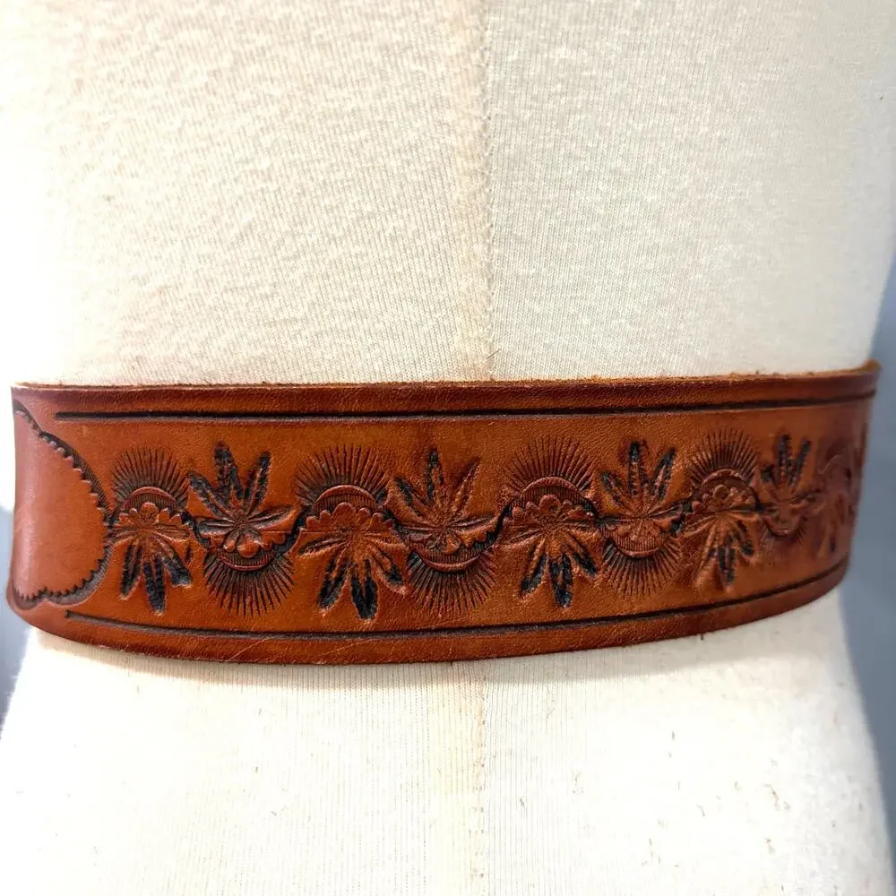 Vintage hand tooled